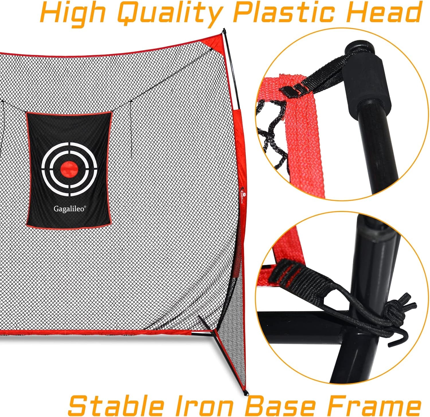 Gagalielo Professional Golf Hitting Net with Target 