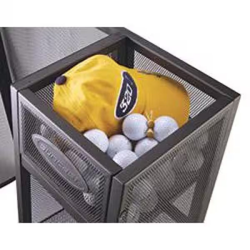 Black Steel Golf Club Organizer