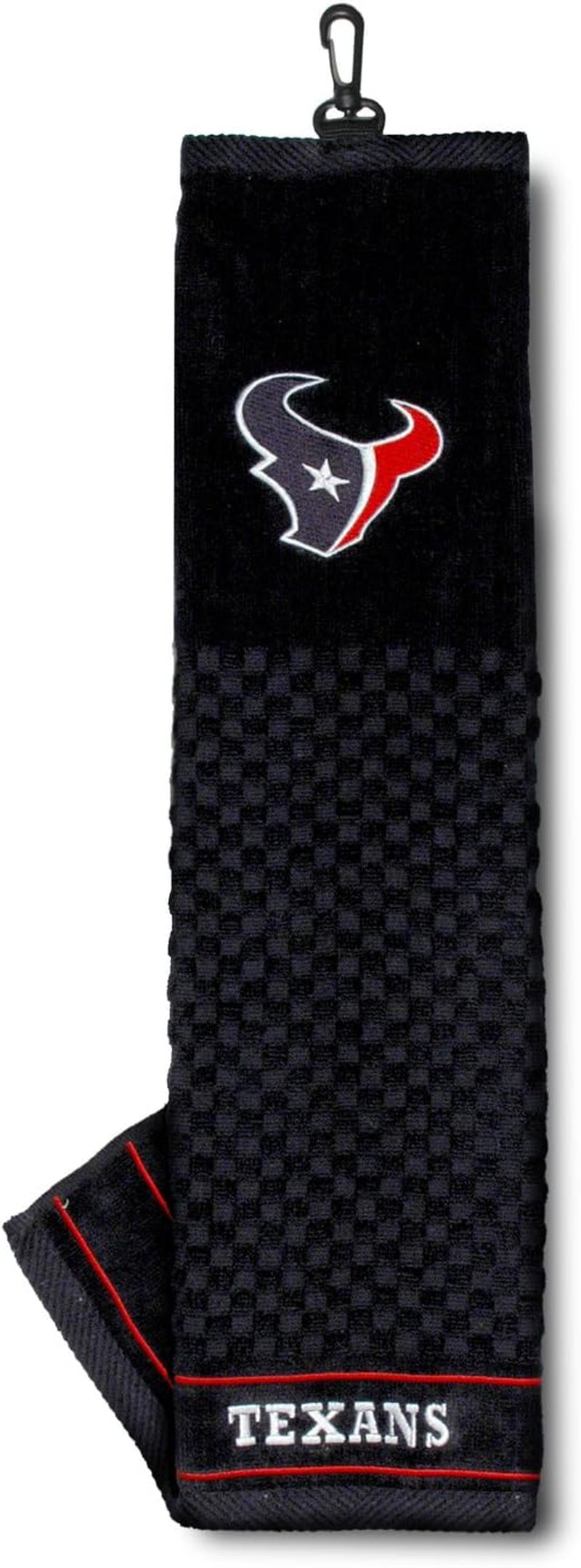 NFL Team Logo Embroidered Towel - Checkered Scrubber Design