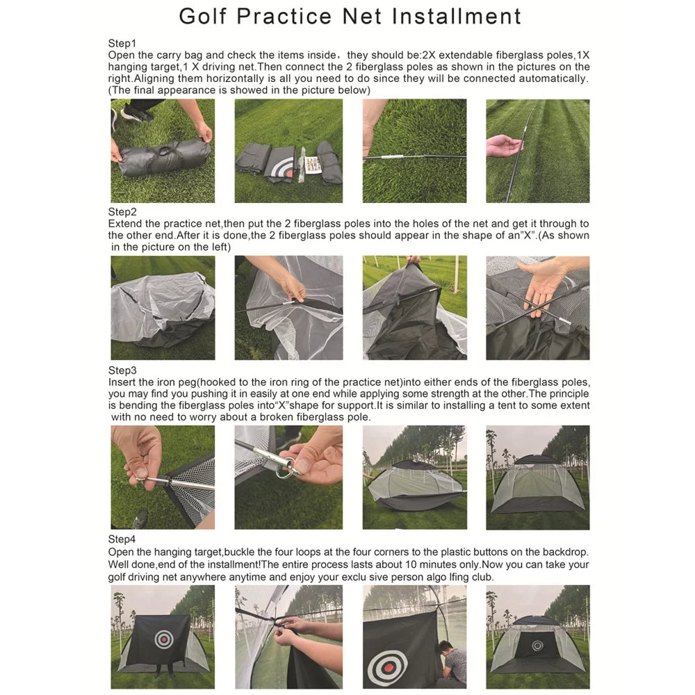 Indoor Outdoor Golf Chipping Net